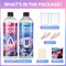 32OZ Epoxy Resin, Crystal Clear, No Yellowing & No Bubbles, Self-Leveling Coating & Casting Resin for Table Tops, Molds, DIY Projects – 1:1 Ratio (16OZ x 2)